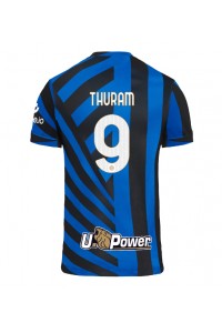 Inter Milan Marcus Thuram #9 Voetbaltruitje Thuis tenue 2024-25 Korte Mouw